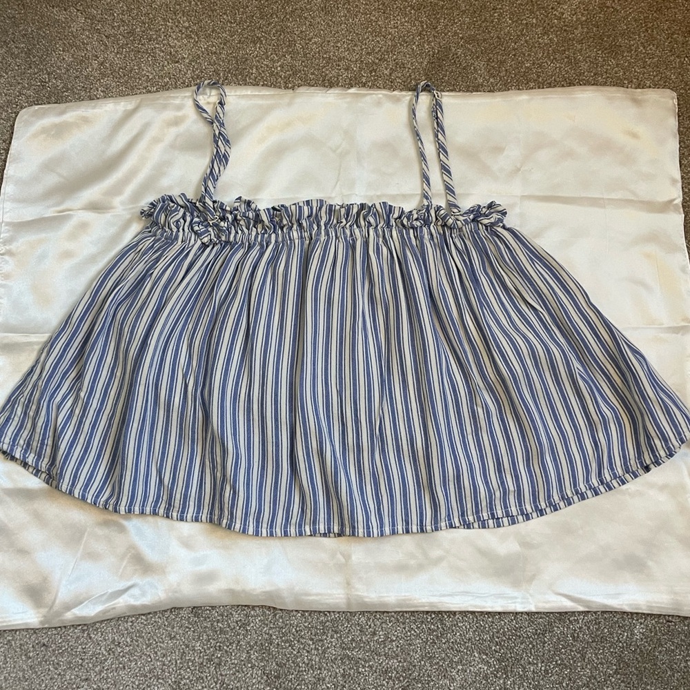 American Eagle Crop Adjustable Spaghetti Strap, D… - image 2